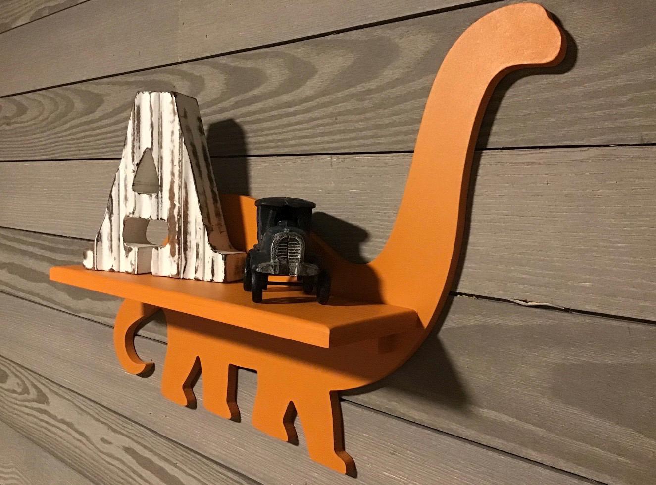 Brontosaurus Dinosaur Shelf