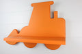 Hand Crafted Tractor Shelf for Children's Room, MDF and Solid Wood Construction