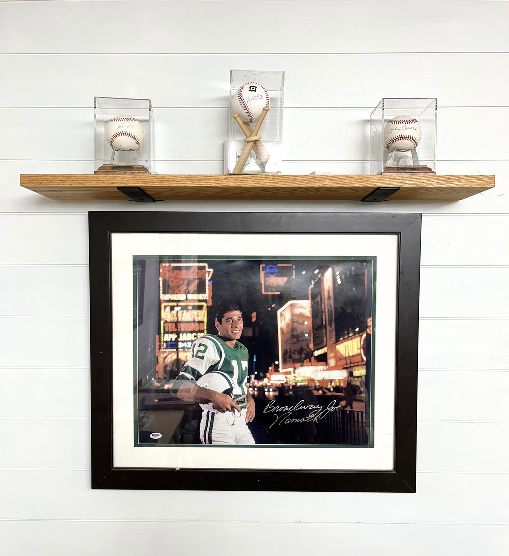 Floating Hardwood Shelf
