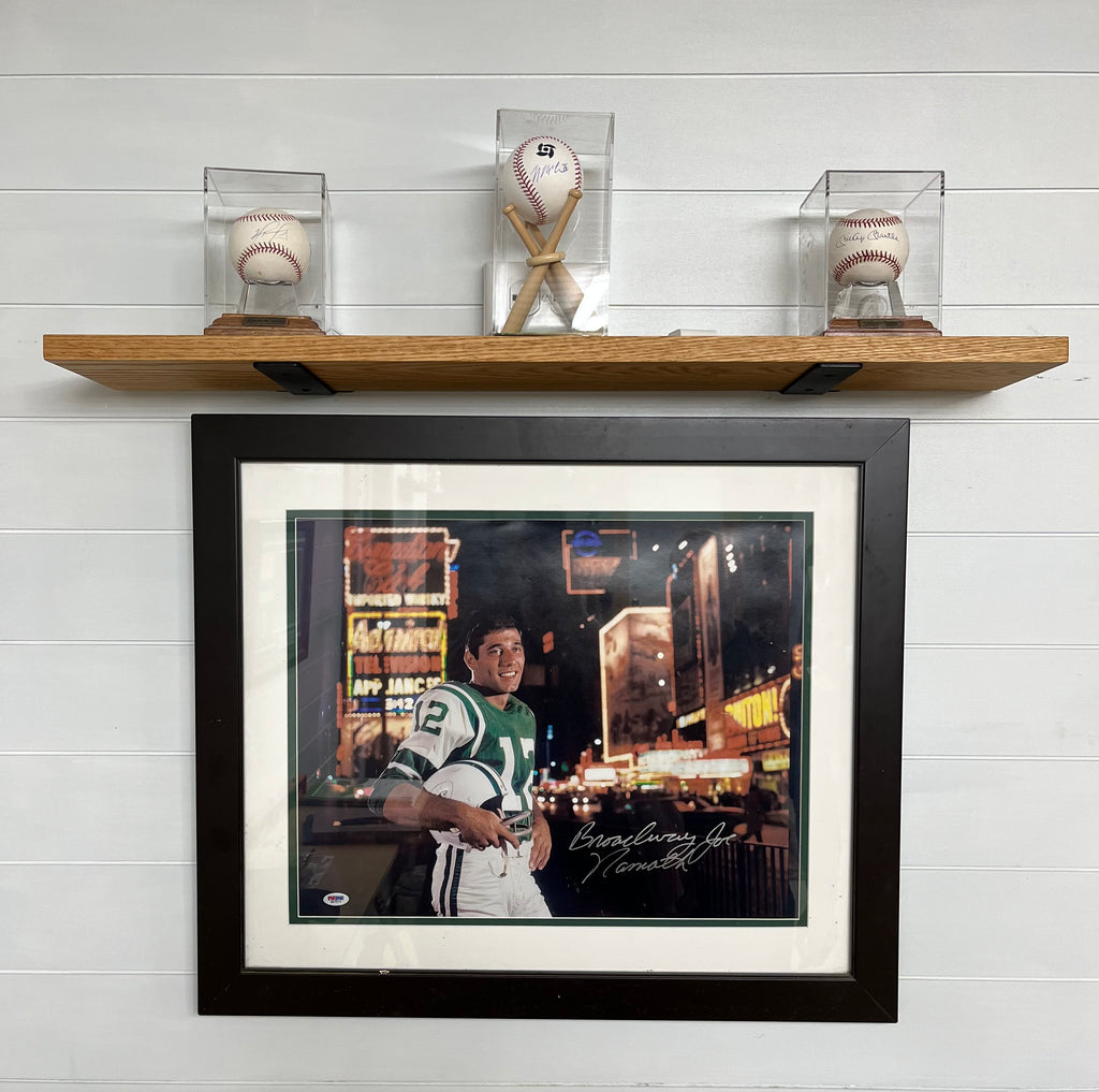 Floating Hardwood Shelf