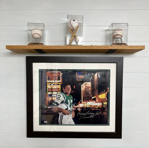 Floating Hardwood Shelf