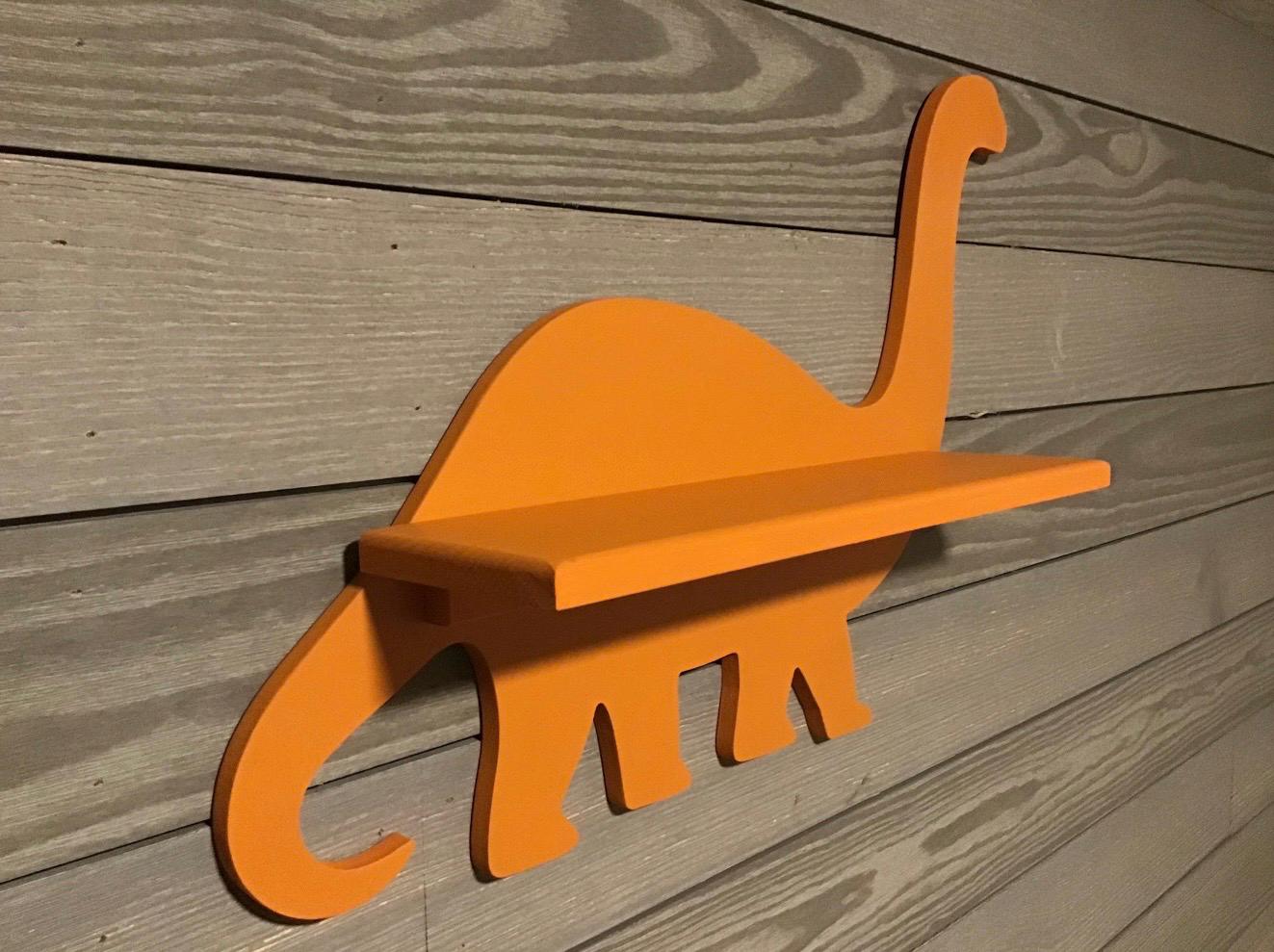 Brontosaurus Dinosaur Shelf